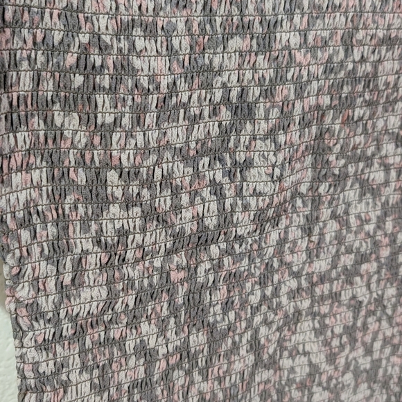 NWOT French Connection Erika Smocked Dropped Waist Mini Dress - Picture 4 of 10